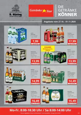 Getränke Star Prospekt (gültig bis 1-11)