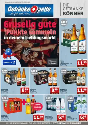 Getränke Quelle Prospekt (gültig bis 8-11)