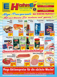 EDEKA Hahner Prospekt Seite 1