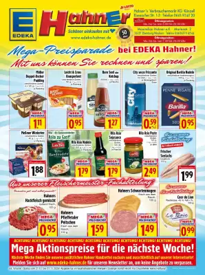 EDEKA Hahner Prospekt (gültig bis 1-11)