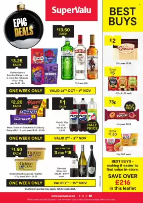 SuperValu leaflet (valid until 15-11)