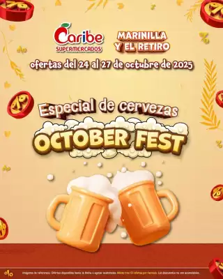 Catálogo Caribe Supermercados (válido hasta 8-11)