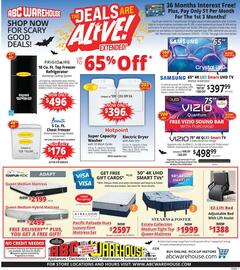 ABC Warehouse weekly ad week 44 Page 1