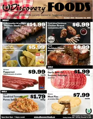 Discovery Foods flyer (valid until 8-11)