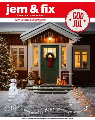 Jem&Fix reklamblad (giltig till och med 24-12)