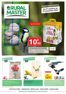 Catalogue Rural Master (valable jusqu'au 15-11)
