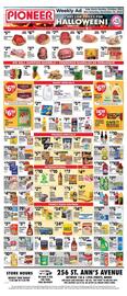 Pioneer Supermarkets weekly ad week 44 Page 1