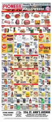 Pioneer Supermarkets weekly ad (valid until 1-11)