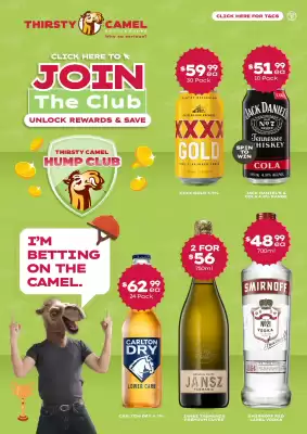 Thirsty Camel catalogue (valid until 9-11)
