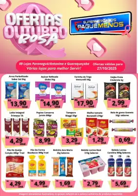 Catálogo Supermercados Pague Menos (válido até 27-10)