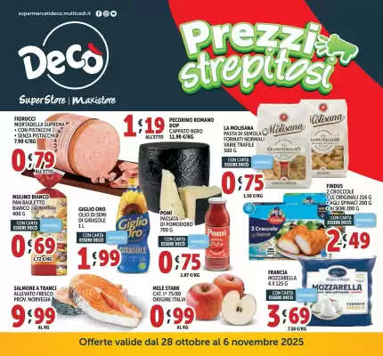 Volantino Deco Market (valido fino al 6-11)