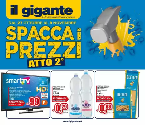 Volantino Il Gigante (valido fino al 9-11)