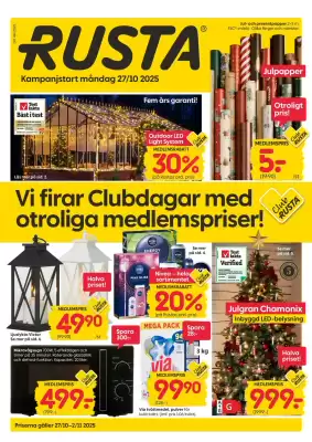 Rusta reklamblad (giltig till och med 2-11)