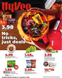 Hy-Vee weekly ad week 44 Page 1