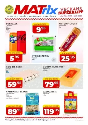 Matrix Butikerna reklamblad