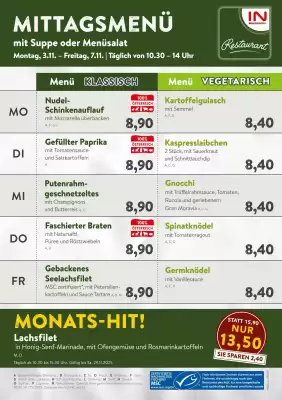 Interspar Restaurant Flugblatt (gültig bis 7-11)