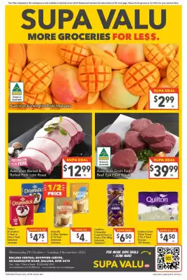 Supa Valu catalogue (valid until 4-11)