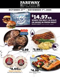 Fareway weekly ad week 44 Page 1