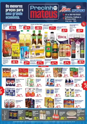 Catálogo Supermercados Mateus (válido até 30-10)