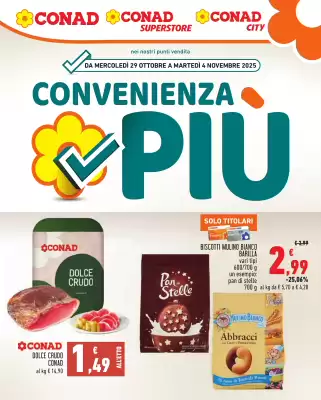 Volantino Conad (valido fino al 4-11)