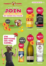 Thirsty Camel catalogue Page 1