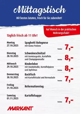 Markant Prospekt (gültig bis 1-11)