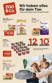 Zoo & Co Prospekt woche 44 Seite 1