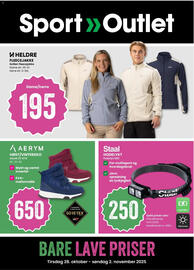 Sport Outlet kundeavis uke 44 Side 1