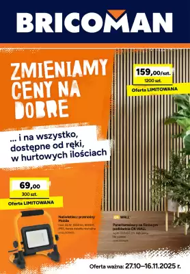 Bricoman gazetka (ważność do 16-11)