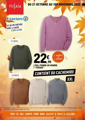 Catalogue E.Leclerc (valable jusqu'au 1-11)