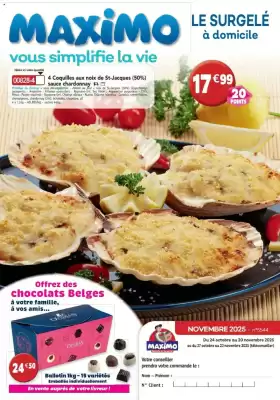 Catalogue Maximo (valable jusqu'au 23-11)