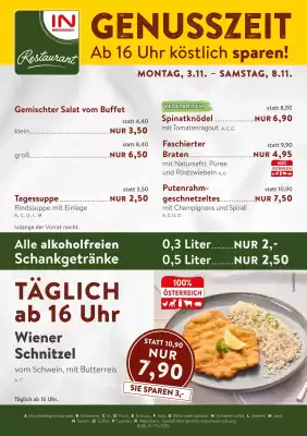Interspar Restaurant Flugblatt (gültig bis 8-11)