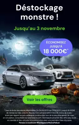 Catalogue Aramis Auto (valable jusqu'au 3-11)