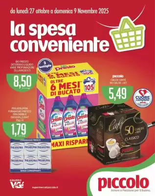 Volantino Supermercati Piccolo (valido fino al 9-11)