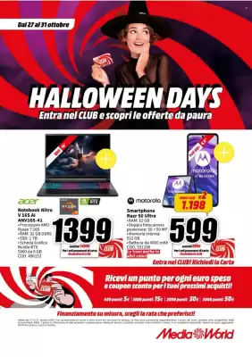Volantino MediaWorld (valido fino al 31-10)