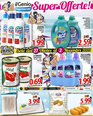 Volantino Il Genio Supermercato (valido fino al 2-11)