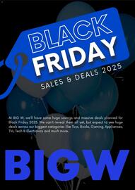 BIG W catalogue Page 1