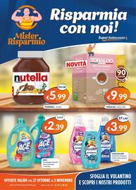 Volantino Mister Risparmio Pagina 1