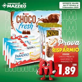 Volantino Mazzeo Supermercati Pagina 1