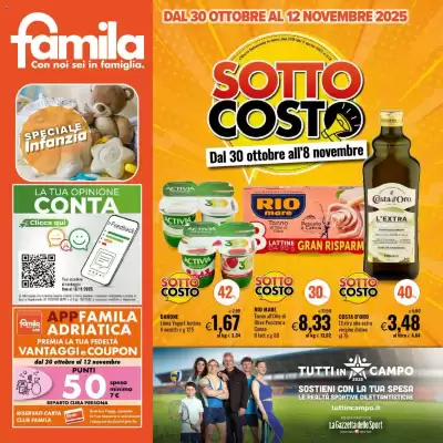 Volantino Famila (valido fino al 12-11)