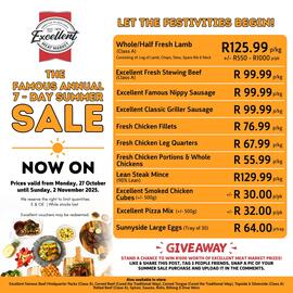 Excellent Meat Market catalogue week 44 Page 1