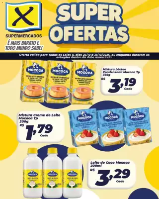 Folheto X Supermercados