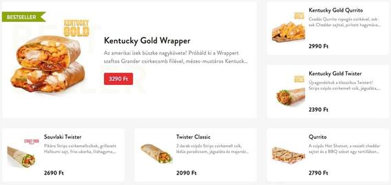 KFC akciós újság Oldal 3