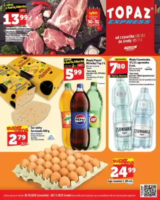 Topaz Express gazetka (ważność do 5-11)