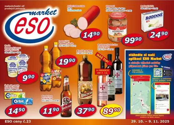 ESO MARKET leták (platné do 9-11)