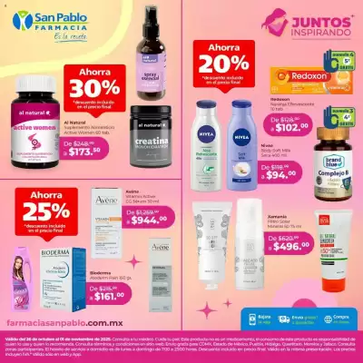 Folleto Farmacia San Pablo (válido hasta 1-11)
