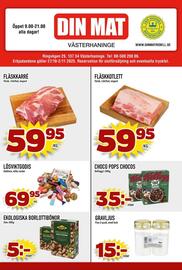 Din Mat reklamblad vecka 44 Sida 1