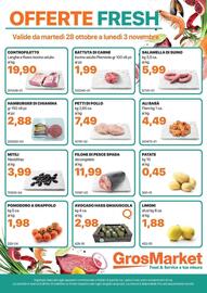 Volantino GrosMarket settimana 44 Pagina 1