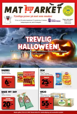 MatArket reklamblad (giltig till och med 2-11)