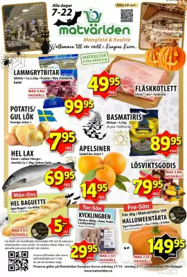 Matvärlden Tensta reklamblad (giltig till och med 2-11)